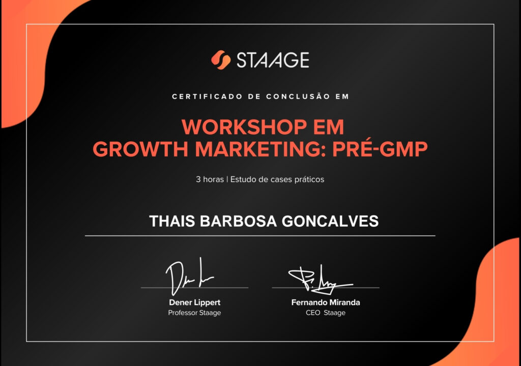 ESPECIALIZAÇÃO EM GROWTH MARKETING